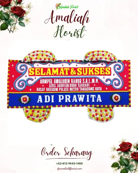 Papan Bunga Ucapan Selamat Ciawitali