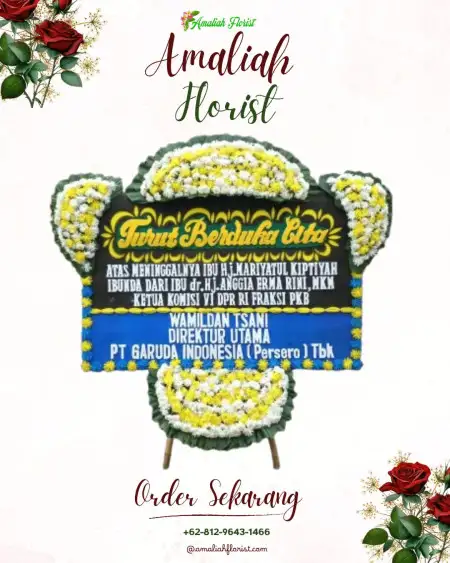 Papan Bunga Duka Ciawitali